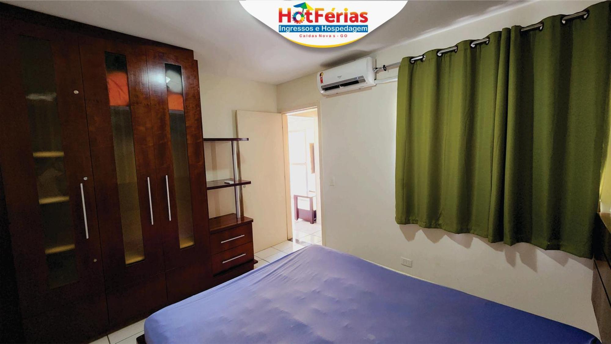 Flat Paradise, Piscinas Termais, Proximo Ao Centro - Hotferias カルダス・ノバス エクステリア 写真