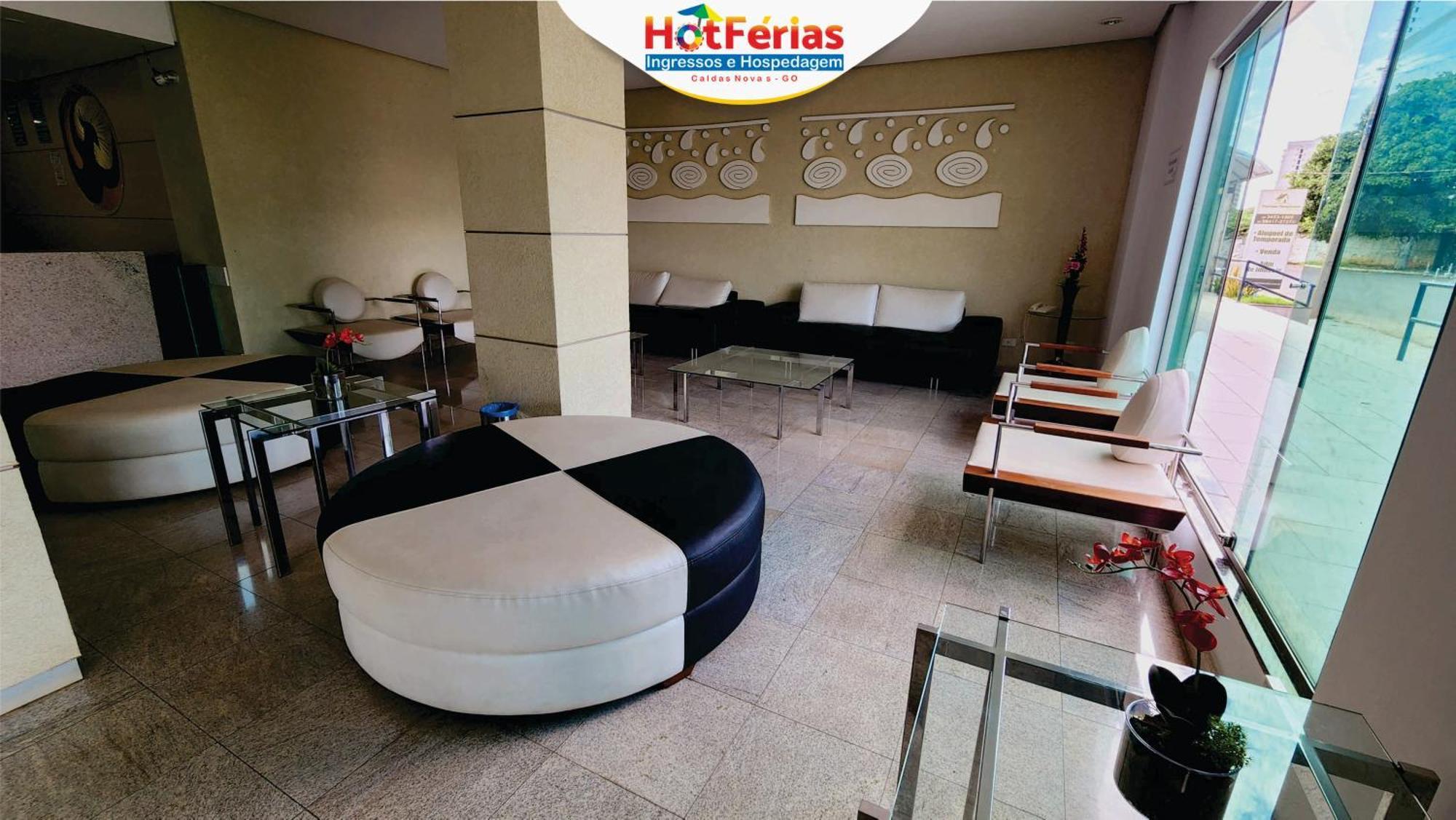 Flat Paradise, Piscinas Termais, Proximo Ao Centro - Hotferias カルダス・ノバス エクステリア 写真