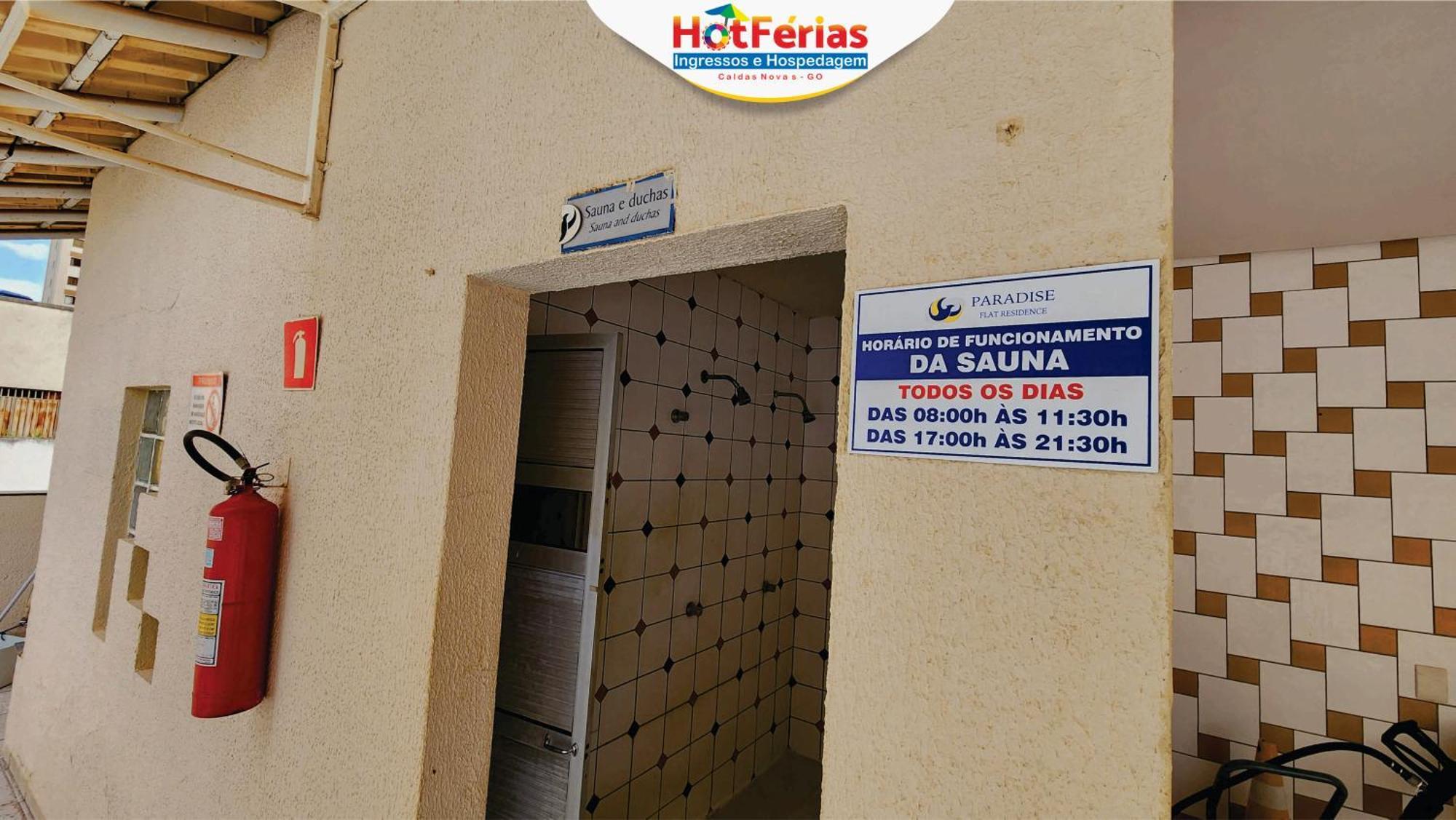 Flat Paradise, Piscinas Termais, Proximo Ao Centro - Hotferias カルダス・ノバス エクステリア 写真